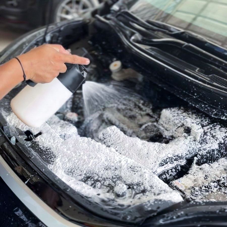 Engine wash mobil